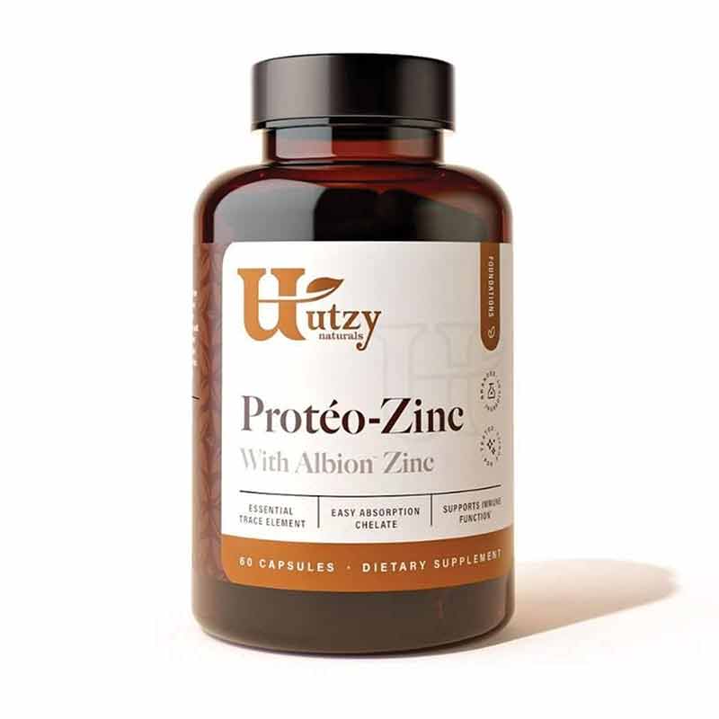 Proteo-Zinc, 60 Capsules, by Utzy Naturals