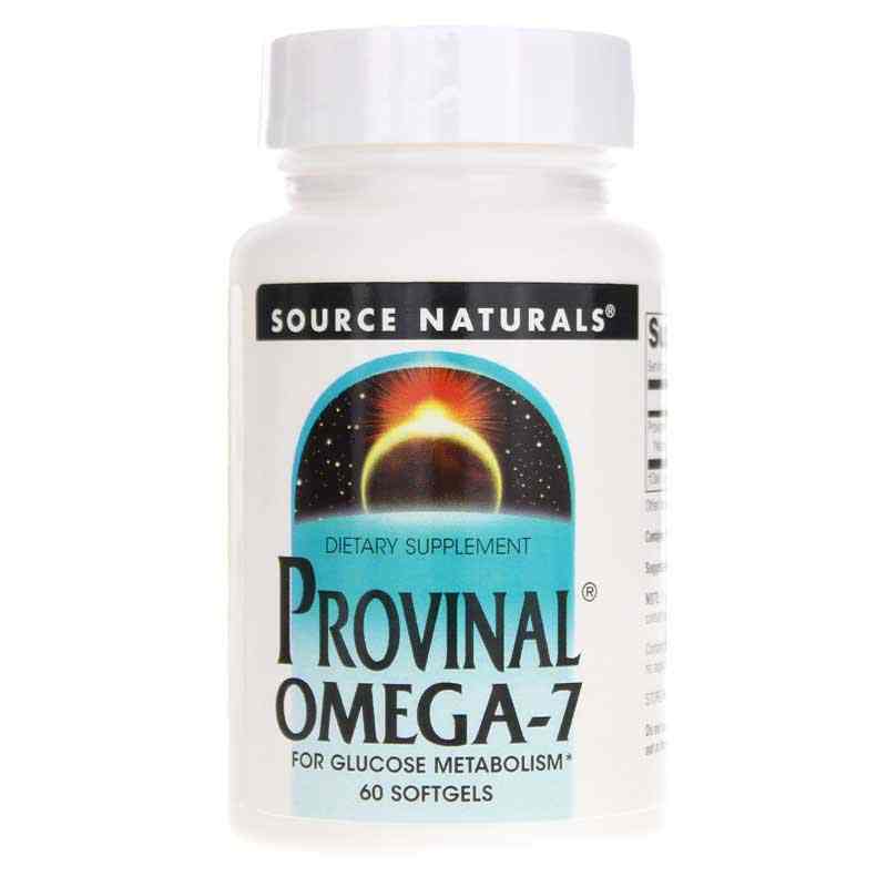 Provinal Omega-7, 60 Softgels, by Source Naturals