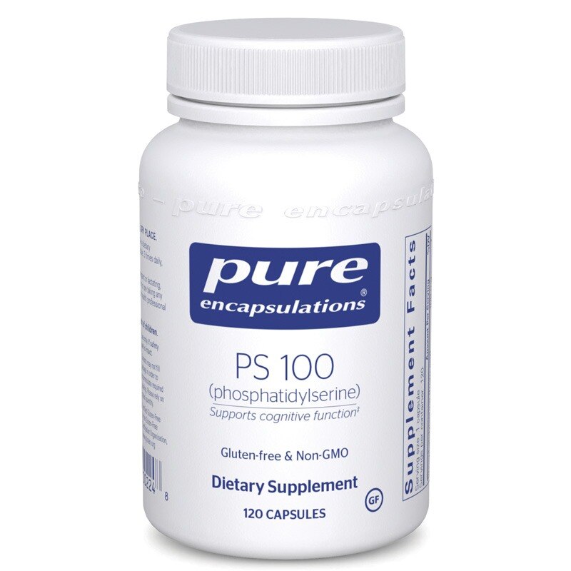 PS 100 (phosphatidylserine), 120 Capsules, by Pure Encapsulations