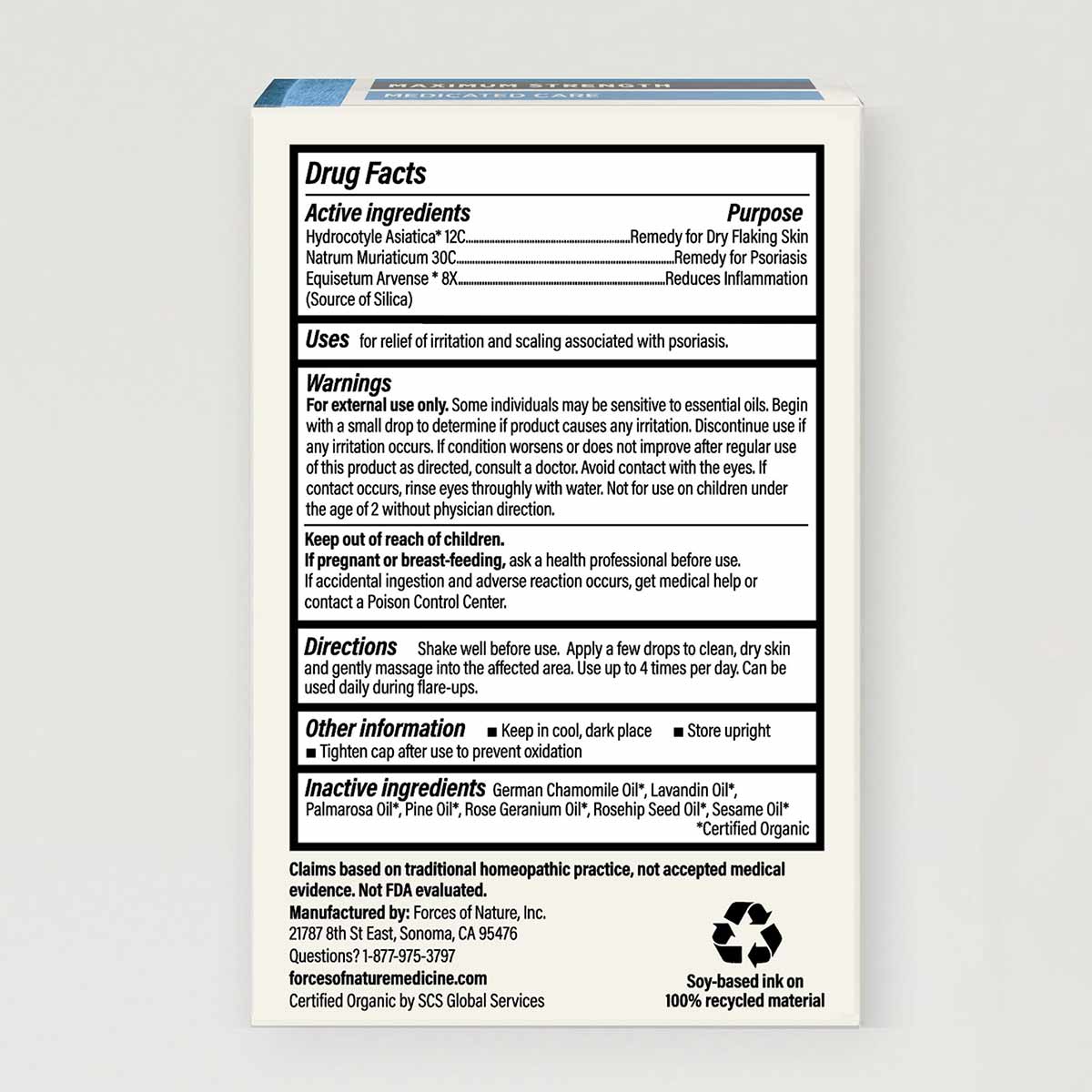 Psoriasis Relief, by Forces Of Nature