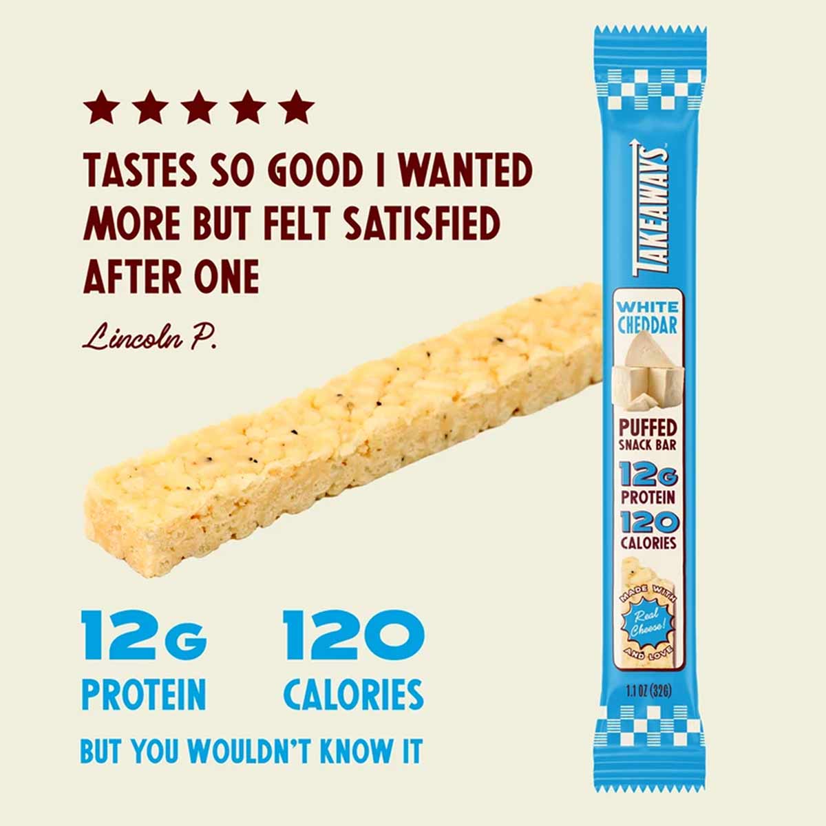 Puffed Snack Bar, by Takeaways