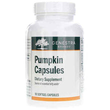 Pumpkin Capsules, by Genestra