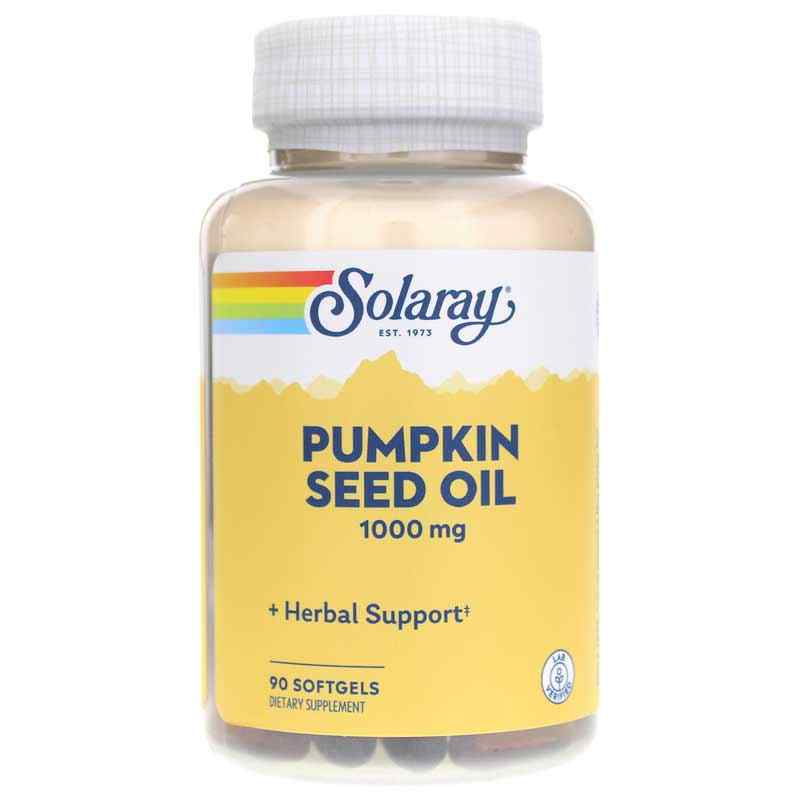 Pumpkin Seed Oil 1000 Mg, by Solaray