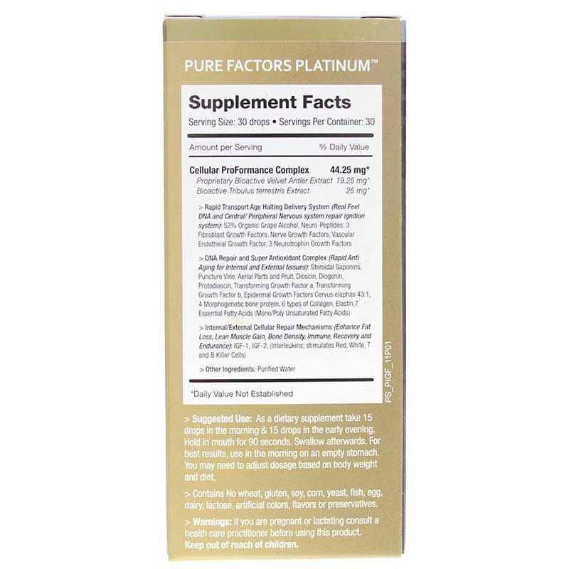 Pure Factors Platinum, by Pure Solutions, image #3