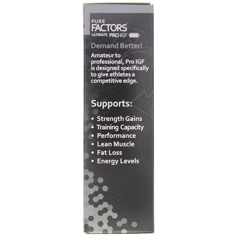 Pure Factors Ultimate Pro IGF 600, by Pure Solutions, image #2