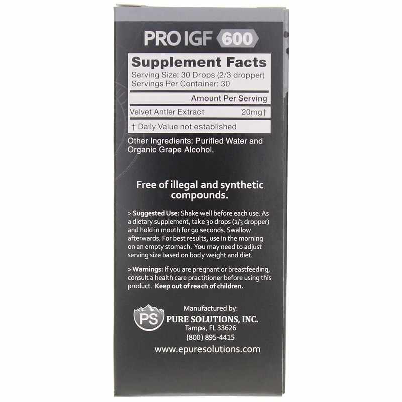 Pure Factors Ultimate Pro IGF 600, by Pure Solutions, image #3