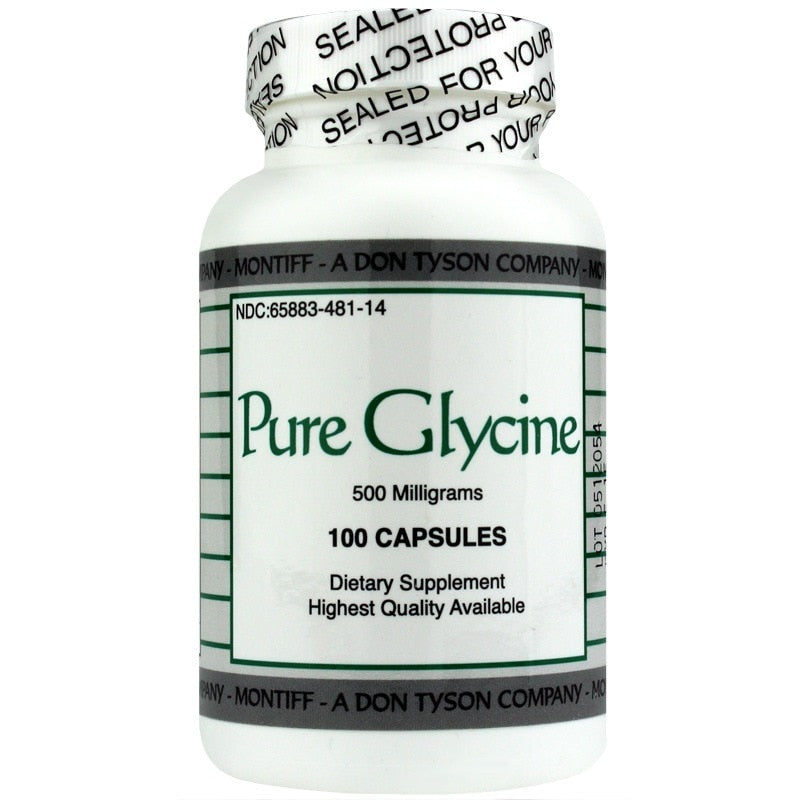 Pure Glycine 500 Mg, by Montiff