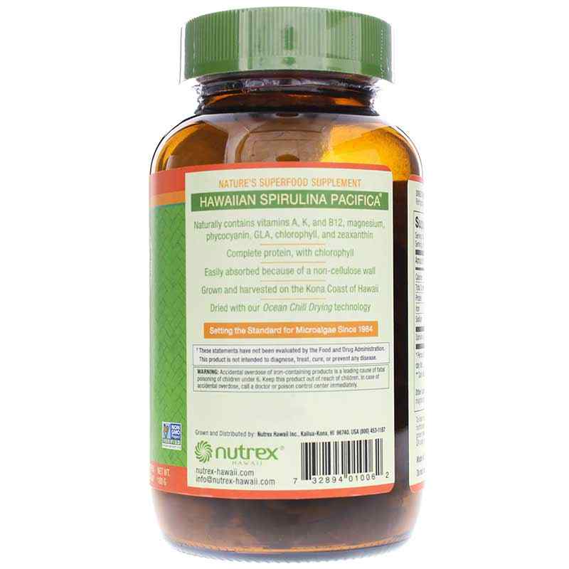 Pure Hawaiian Spirulina, 180 Tablets, by Nutrex Hawaii, image #2