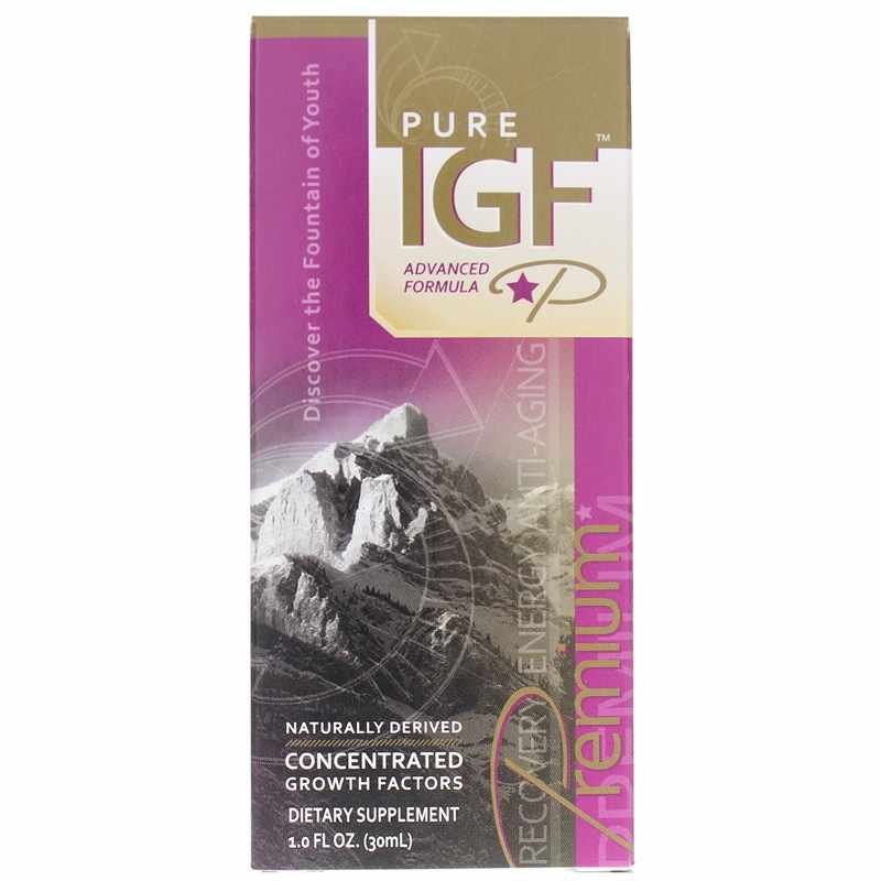 Pure IGF Advanced Formula Premium Concentrated Growth Factors, by Pure Solutions