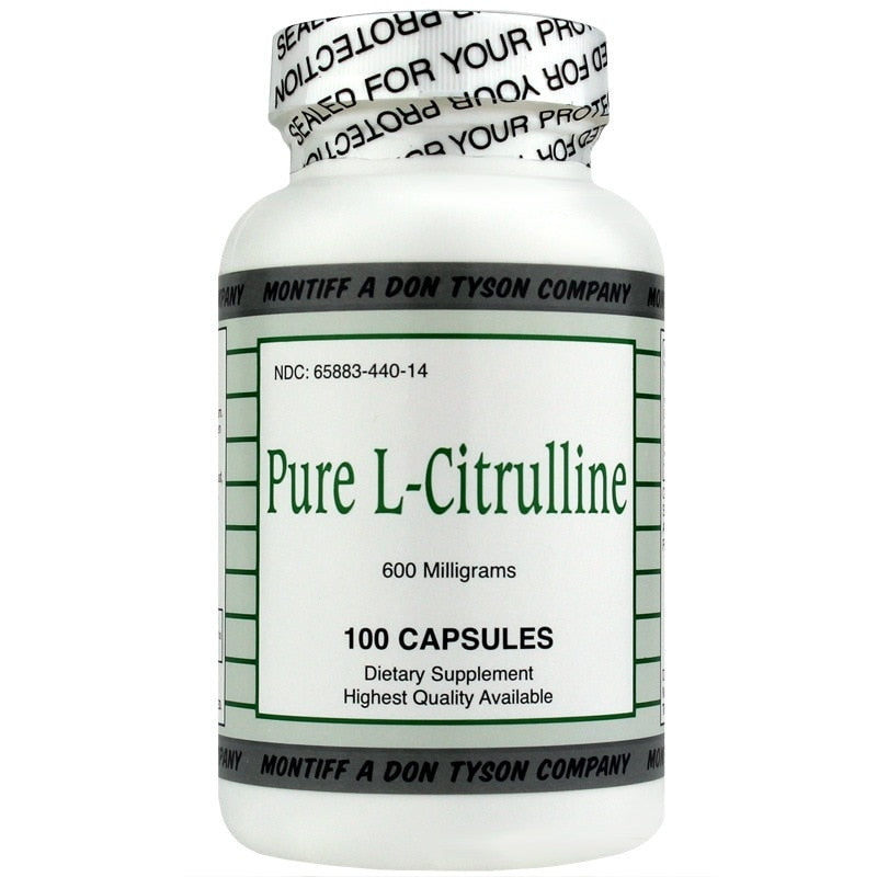 Pure L-Citrulline 600 Mg, by Montiff