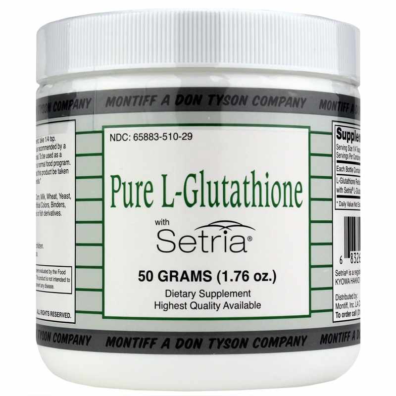 Pure L-Glutathione Powder, by Montiff