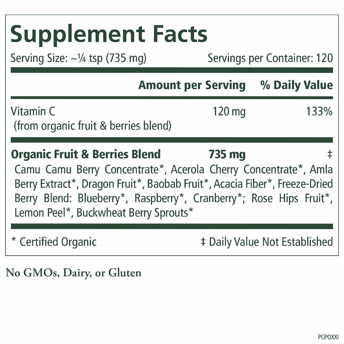 Pure Radiance C 100% Natural Vitamin C Powder, 4 Oz, by Pure Synergy