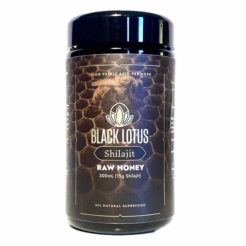 Pure Raw Shilajit Honey, 7.5 Grams, by Black Lotus Shilajit