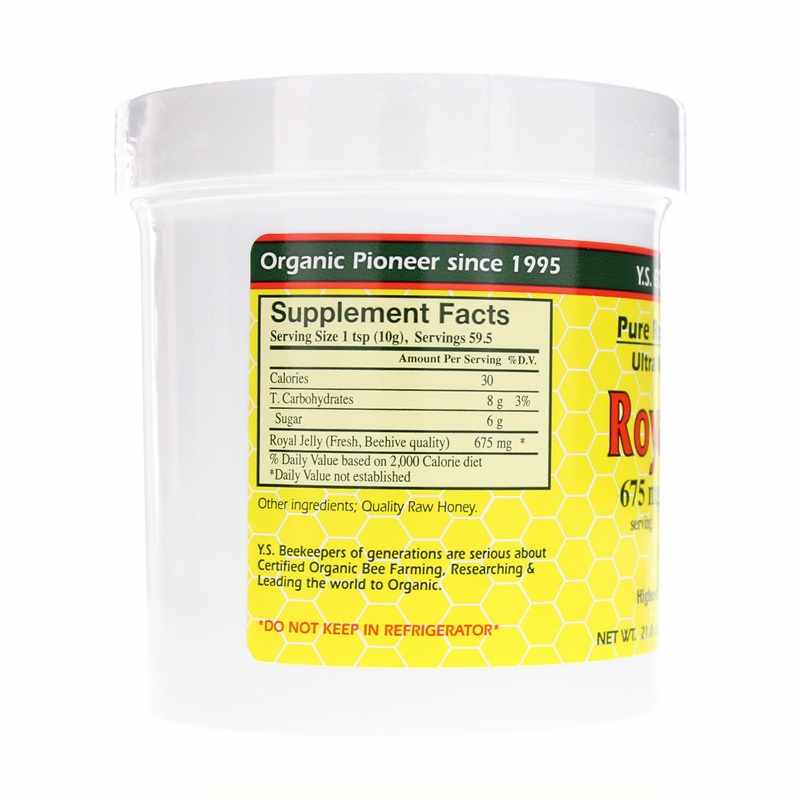 Pure Royal Energizer Royal Jelly in Honey, by YS Organic Bee Farms, image #2
