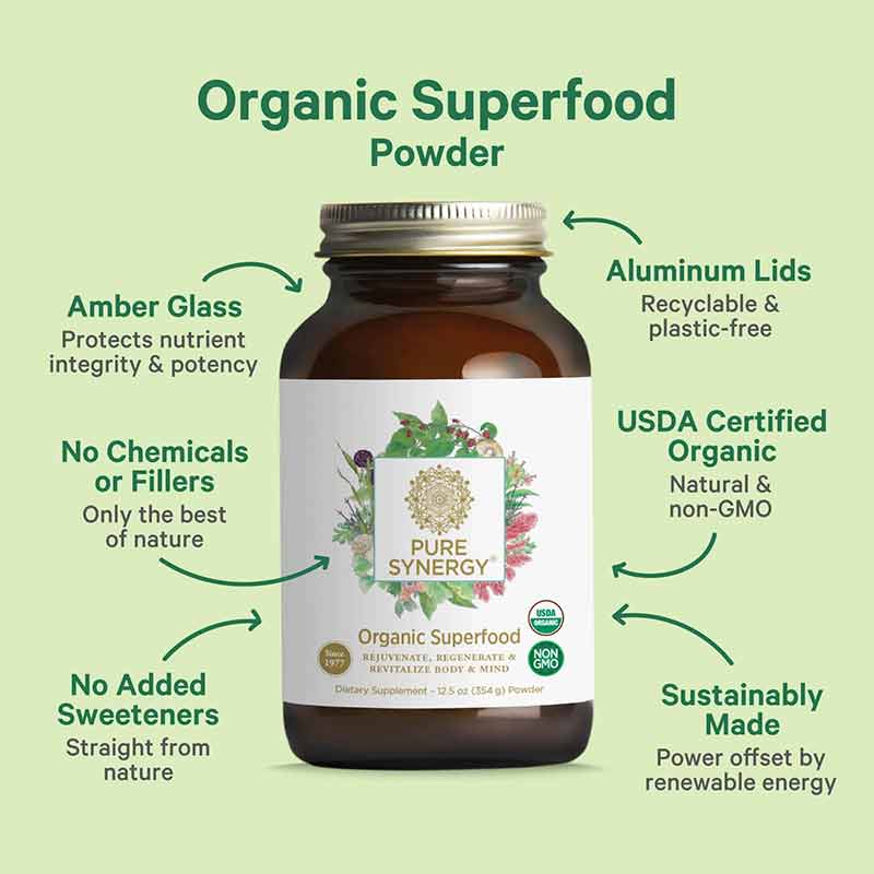 Pure Synergy Organic Superfood Powder, by Pure Synergy, image #5