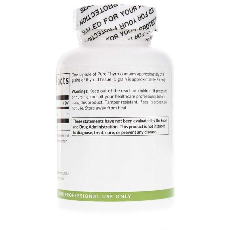 Pure Thyro Glandular Capsules, by Professional Formulas, image #3