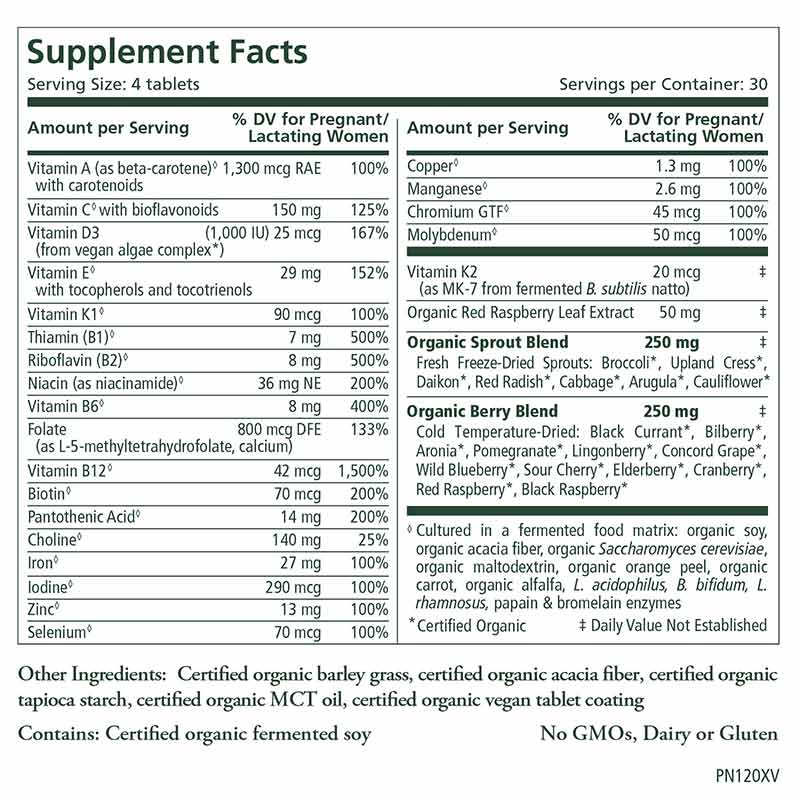 PureNatal Multivitamin for Mom & Baby Tablets, by Pure Synergy, image #4