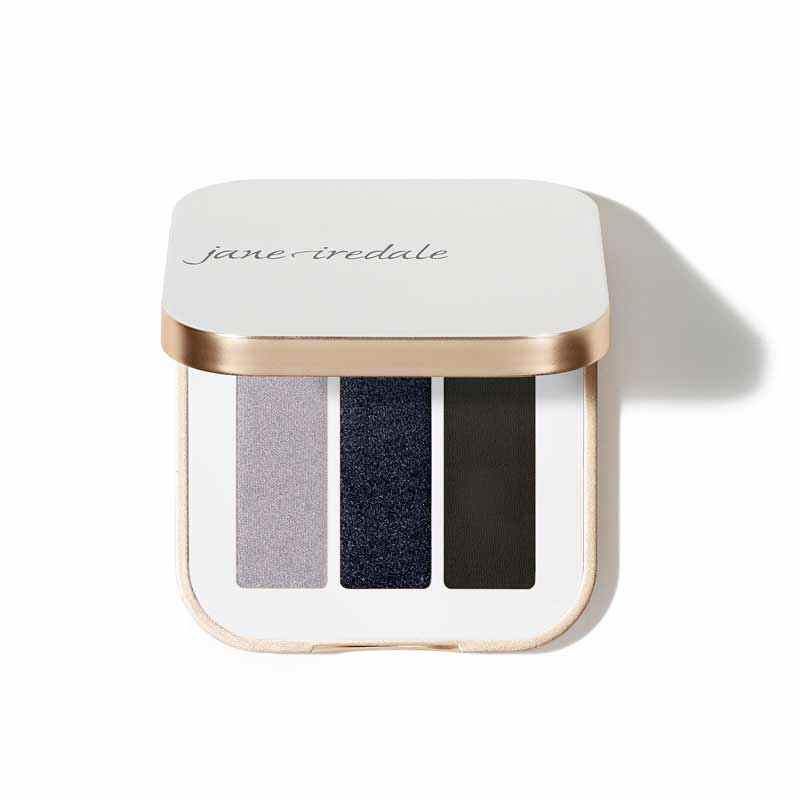 PurePressed Eye Shadow Triple, Blue Hour, by jane iredale
