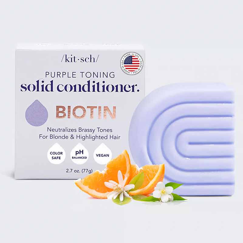 Purple Toning Solid Conditioner Bar, by Kitsch