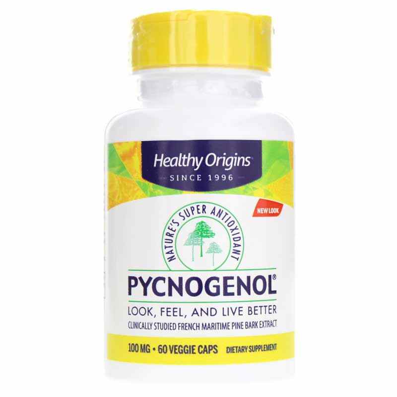 Pycnogenol 100 Mg, 60 Veg Capsules, by Healthy Origins