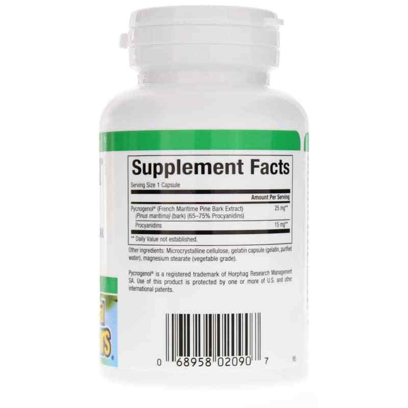 Pycnogenol 25 Mg, by Natural Factors, image #2