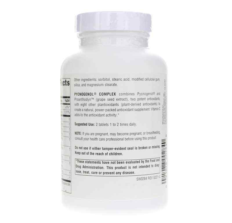 Pycnogenol Complex, 120 Tablets, by Source Naturals, image #3
