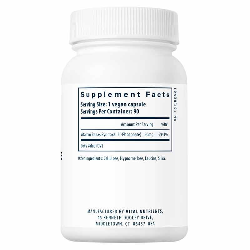Pyridoxal-5 Phosphate 50 Mg, by Vital Nutrients, image #3