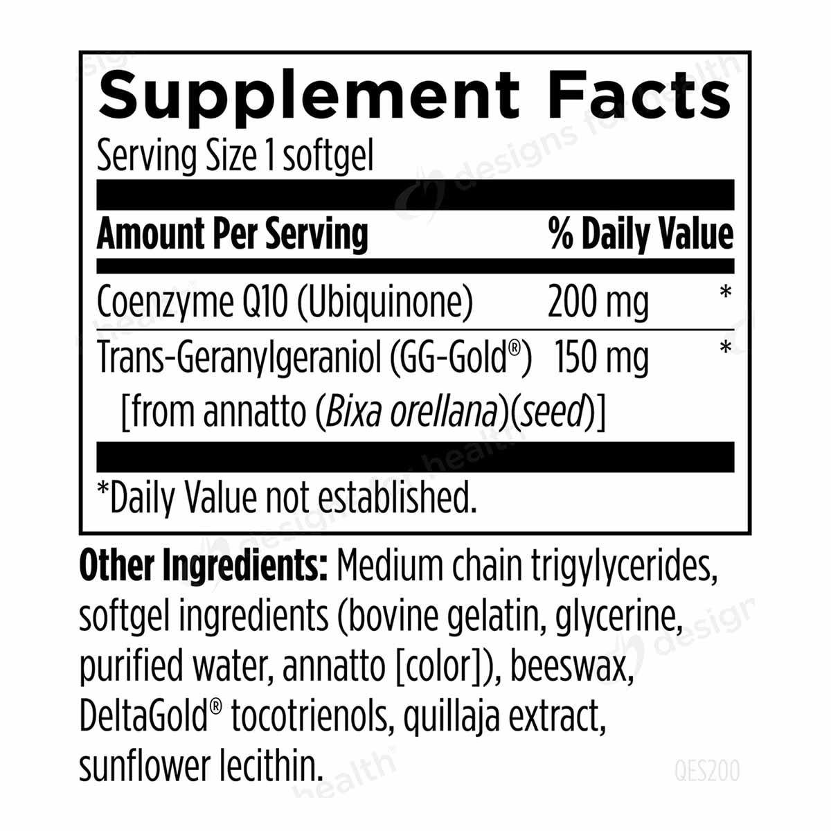 Q-Evail 200 Synergy, by Designs For Health