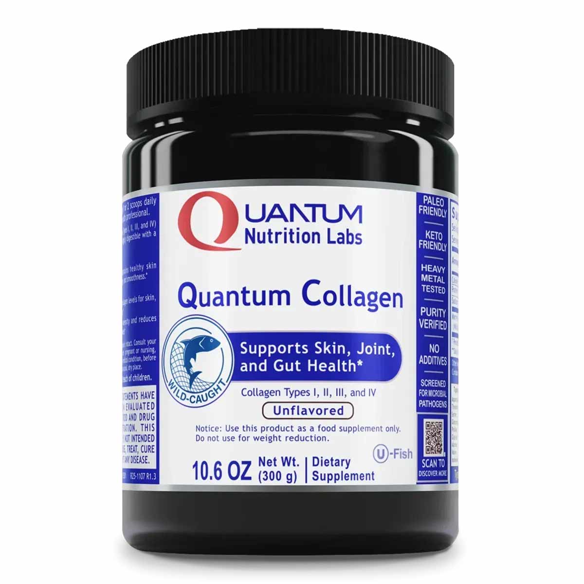 Quantum Collagen, 10.6 Oz, by Quantum Nutrition Labs