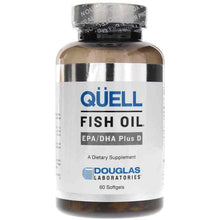 Quell Fish Oil EPA/DHA Plus Vitamin D, 60 Softgels, by Douglas Laboratories