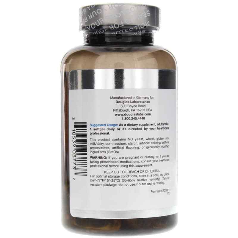 Quell Fish Oil EPA/DHA Plus Vitamin D, 60 Softgels, by Douglas Laboratories, image #3