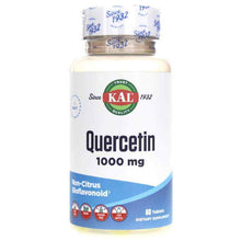 Quercetin 1000 Mg, 60 Tablets, by Kal