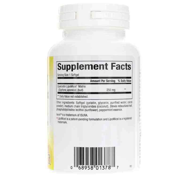 Quercetin LipoMicel Matrix, by Natural Factors, image #2