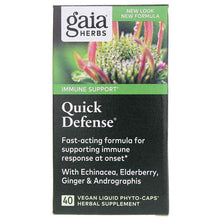 Quick Defense Rapid Relief, by Gaia Herbs