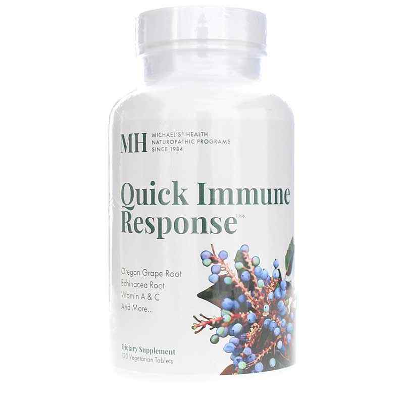 Quick Immune Response, 120 Veg Tablets, by Michael's Health