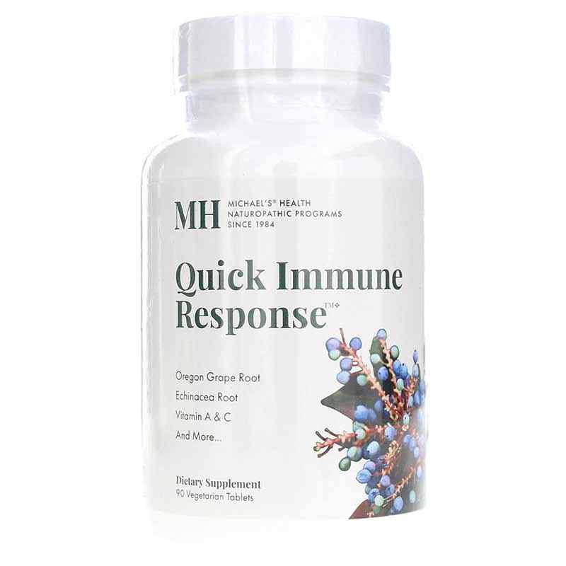Quick Immune Response, 90 Veg Tablets, by Michael's Health