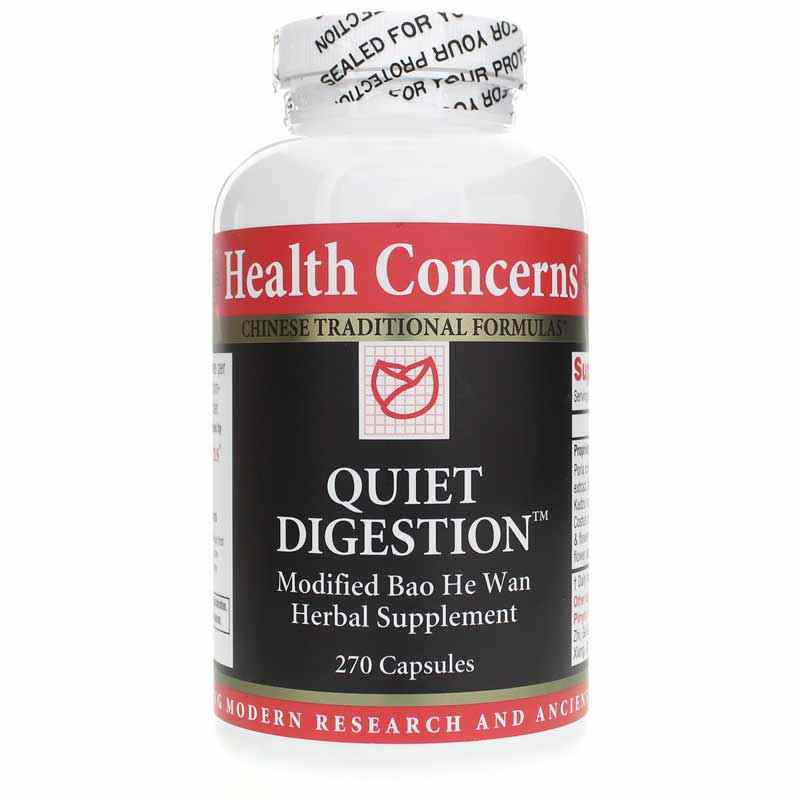 Quiet Digestion, 270 Capsules, by Health Concerns