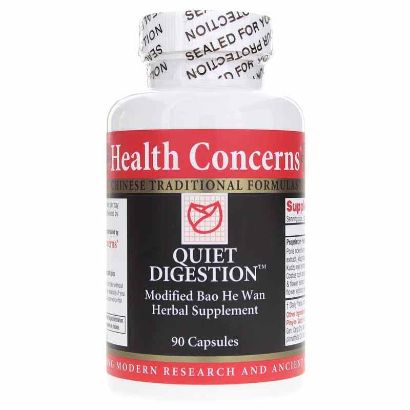 Quiet Digestion, 90 Capsules, by Health Concerns