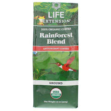 Rainforest Blend Organic Ground Coffee, by Life Extension