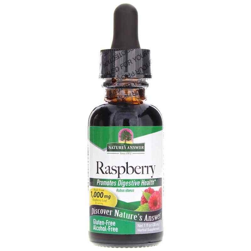Raspberry Leaf Extract Alcohol-Free, by Natures Answer