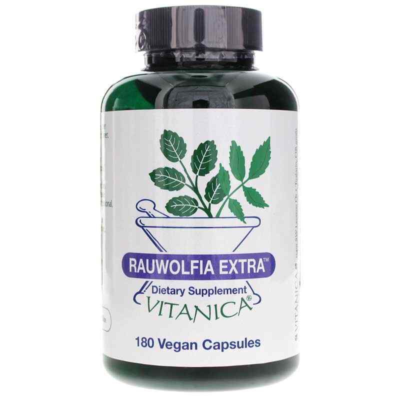 Rauwolfia Extra Pro, 180 Vegan Capsules, by Vitanica Pro