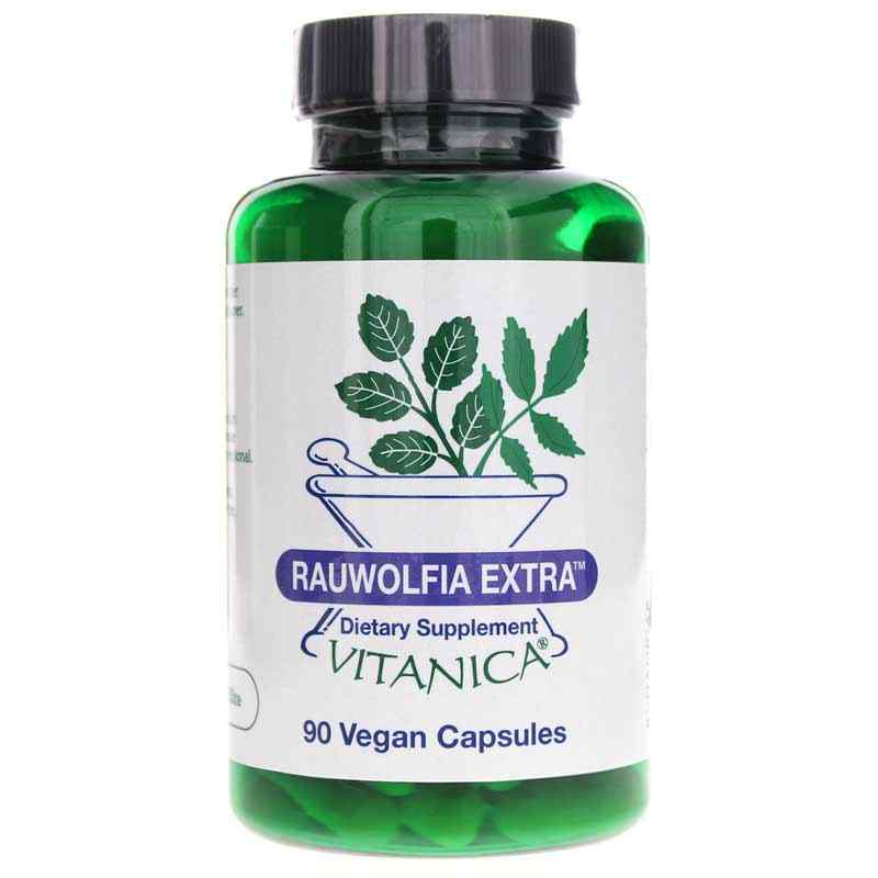 Rauwolfia Extra Pro, 90 Vegan Capsules, by Vitanica Pro