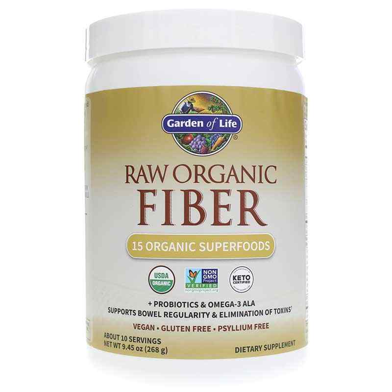 Raw Organic Fiber, 9.45 Oz, by Garden of Life