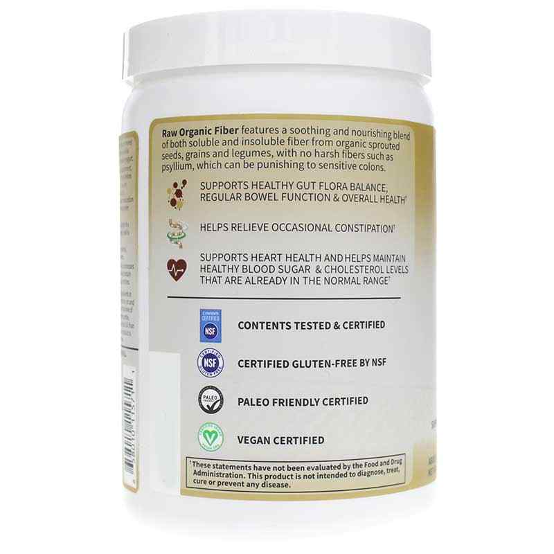 Raw Organic Fiber, 9.45 Oz, by Garden of Life, image #3