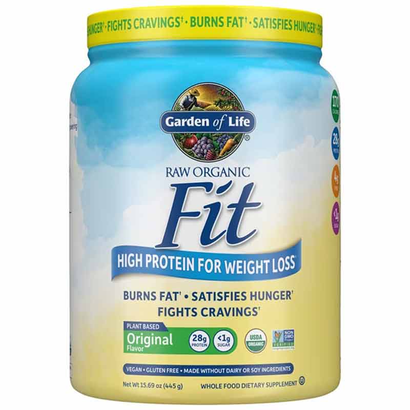 Raw Organic Fit High Protein for Weight Loss, by Garden of Life