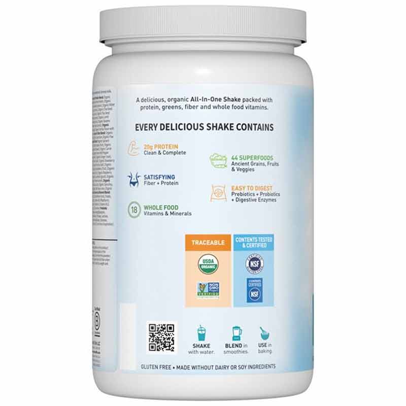 Raw Organic Meal Shake & Meal Replacement, Lightly Sweet, 37.53 Oz, by Garden of Life, image #3