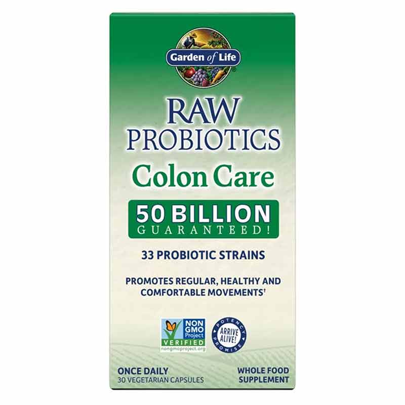 Raw Probiotics Colon Care, by Garden of Life