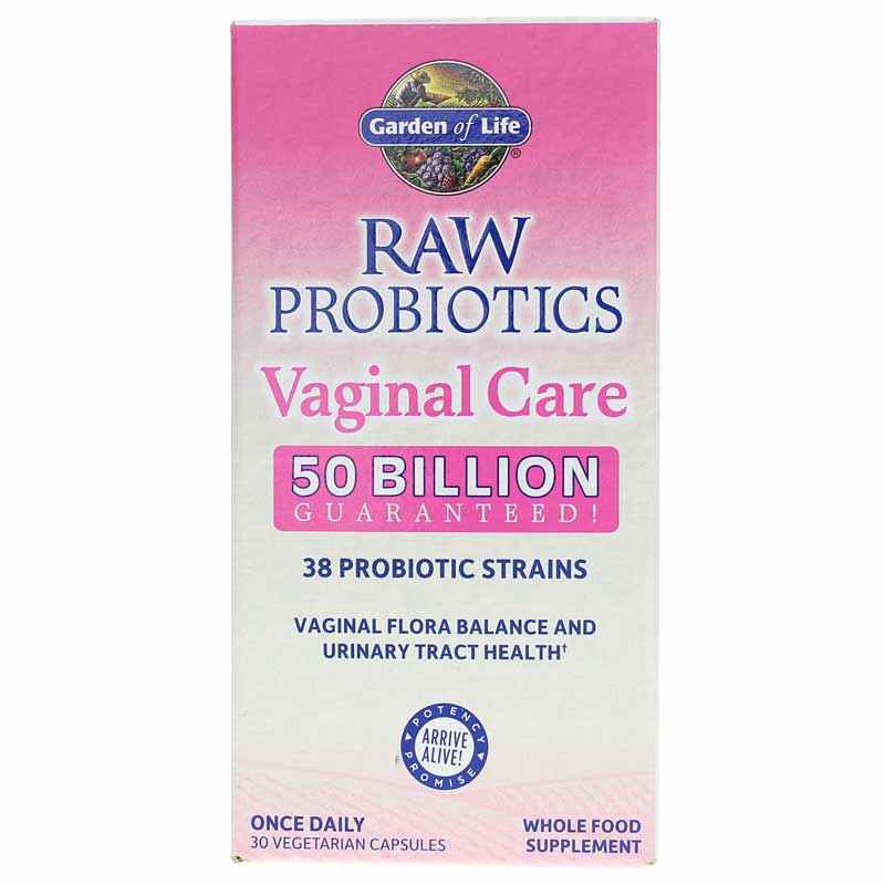 Raw Probiotics Vaginal Care, by Garden of Life