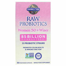 Raw Probiotics Women 50 & Wiser, by Garden of Life