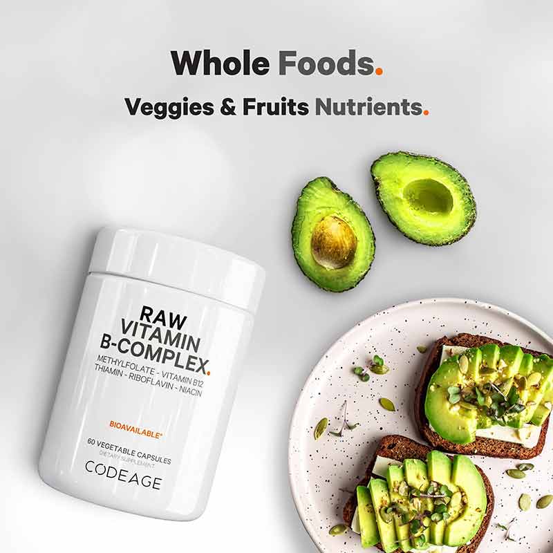 Raw Vitamin B Complex, by Codeage, image #3